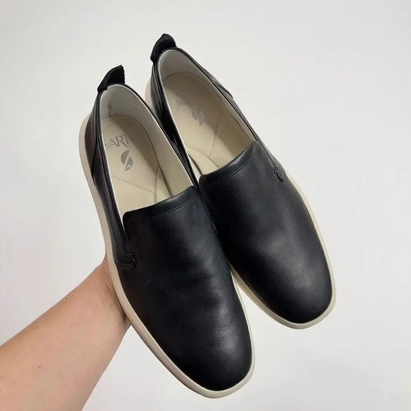 Sarto
Prato Slip On Platform Sneaker - Black Leather - Picture 2 of 9